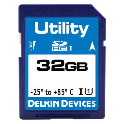 SF32FQYFA-U1000-3 by Delkin Devices, Inc. - 32GB 3D SD CARD (-25C - +85C) SM