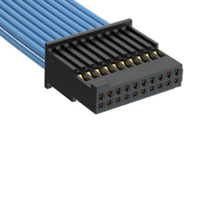 SFSD-15-28-H-05.00-DL-NDX by Samtec Inc. - .050 SOCKET DISCRETE CABLE ASSEM