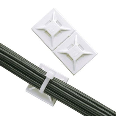 SGABM20-A-C by Panduit Corp - CABLE TIE HLDR QUAD ADH 2=QTY2