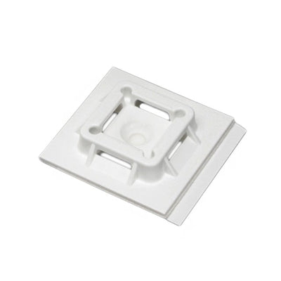SGABM40-A-L by Panduit Corp - CABLE TIE HLDR QUAD ADH WHITE