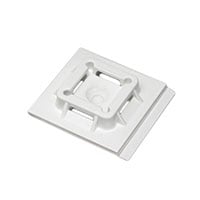 SGABM40-A-L by Panduit Corp - CABLE TIE HLDR QUAD ADH WHITE