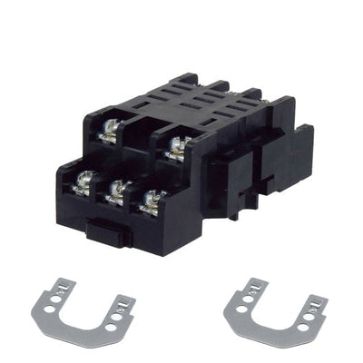 SH3B-05 by IDEC - RELAY SOCKET 11 POS DIN RAIL