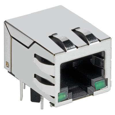 SI-60062-F by Bel Fuse Inc. - CONNECTOR JACK 1PORT 100 BASE-T PCB