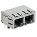 SI-60135-F by Bel Fuse Inc. - CONNECTOR JACK 2PORT 100 BASE-T PCB