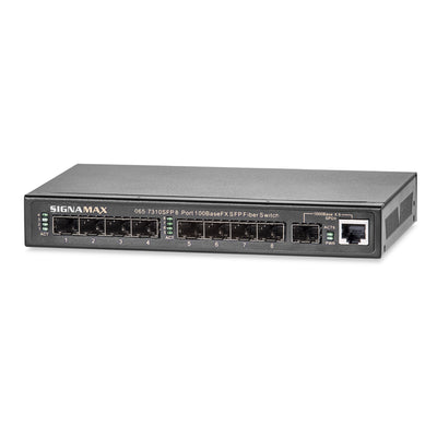 SIG FO-065-7310SFP by Signamax - 8 PORTS 100X SFP SWITCH