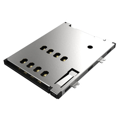 SIM4065-8-1-15-00-A by GCT - MINI SIM PUSH-PUSH, 8P, SMT, 1.6