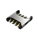 SIM7050-8-0-00-A by GCT - MICRO SIM PUSH-PULL, 8P, SMT, 2.