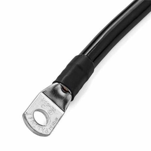 BLACKSINGLE4CBL56-38 by Spartan Power - 4 AWG 1 FOOT BLACK BATTERY CABLE