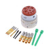 SJS860911 by Amphenol PCD - CONNECTOR PLUG FMALE 9POS GOLD CRIMP