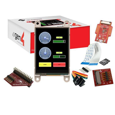 SK-GEN4-24D by 4D Systems Pty Ltd - DISPLAY LCD TFT 2.4"" 240X320