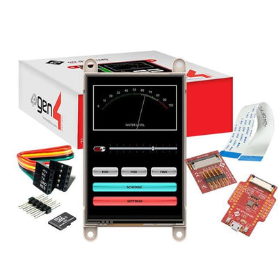 SK-GEN4-35D by 4D Systems Pty Ltd - DISPLAY LCD TFT 3.5"" 480X320