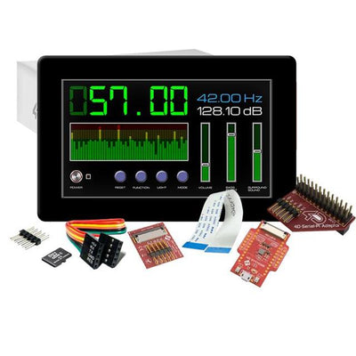 SK-GEN4-70D-CLB-PI by 4D Systems Pty Ltd - DISPLAY LCD TFT 7.0"" 800X480