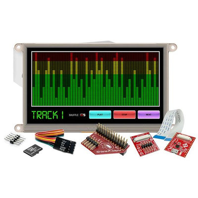 SK-GEN4-70D-PI by 4D Systems Pty Ltd - DISPLAY LCD TFT 7.0"" 800X480