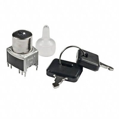 SK12BG13 by NKK Switches - SWITCH KEYLK 2POS SPDT 0.4VA 28V