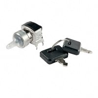 SK12BG30 by NKK Switches - SWITCH KEYLK 2POS SPDT 0.4VA 28V