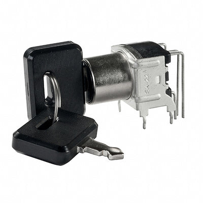 SK22AG30 by NKK Switches - SWITCH KEYLK 2POS DPDT 0.4VA 28V
