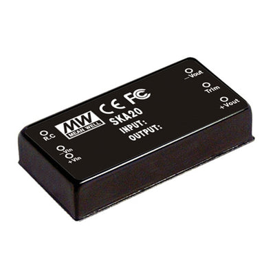 SKA20B-12 by MEAN WELL USA Inc. - DC DC CONVERTER 12V 20W