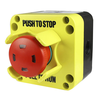 SLA11NPNC001 by Giovenzana - E-STOP BUTTON WITH PRINT, 40MM