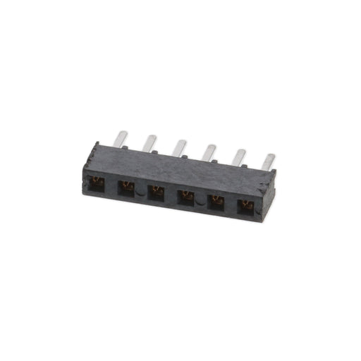SMM-106-01-S-S by Samtec Inc. - CONNECTOR RECPT 6POS 0.079 GOLD PCB