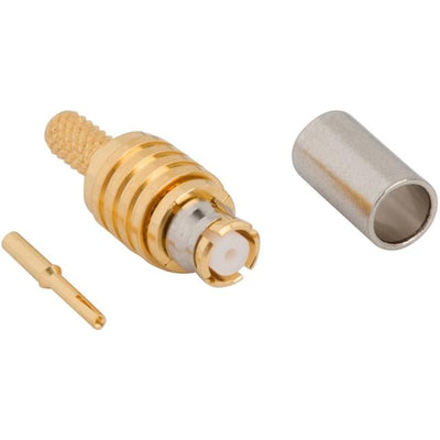 SMP-FS-C08-R-NM by Amphenol RF - SMP STRAIGHT SOLDER PLUG RG-174