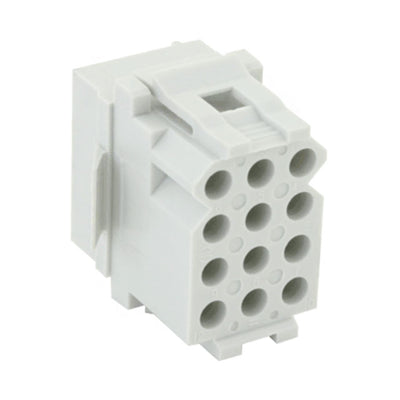 SMS12R3 by Souriau-Sunbank by Eaton - CONNECTOR RECPT HSG 12POS 5.08MM