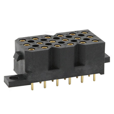 SMS18RE3S6 by Souriau-Sunbank by Eaton - CONNECTOR RECPT 18POS 0.2 GOLD PCB
