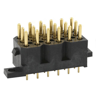 SMS18RE4S6 by Souriau-Sunbank by Eaton - CONNECTOR HEADER VERT 18POS 5.08MM
