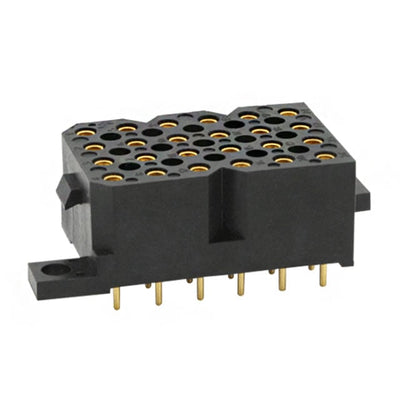 SMS24SE3K9 by Souriau-Sunbank by Eaton - CONNECTOR RECPT 24POS 0.2 GOLD PCB