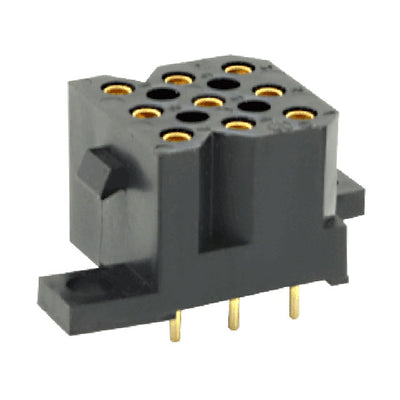 SMS9RE3S6 by Souriau-Sunbank by Eaton - CONNECTOR RECPT 9POS 0.2 GOLD PCB