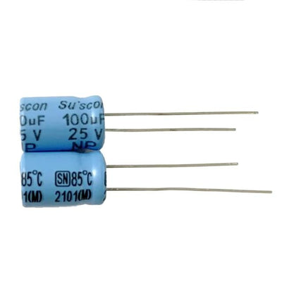 SN016M101F12PE50S00R by Suscon - ALUMIN CAP 100UF 20% 16V