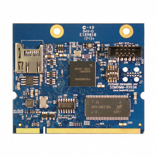 SOMDIMM-RX63N by Future Designs Inc. - IC MOD RX600/RX63N 100MHZ 128KB