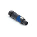 SP-2-FG by Amphenol Audio - CONNECTOR CIRC PLUG 2POS SILVER SCREW