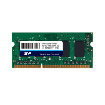 SP002GISLU160VH0 by Silicon Power - MODULE DDR3 SODIMM 2GB 1.6GHZ
