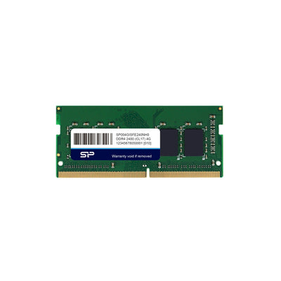 SP004GISFE240NH0 by Silicon Power - MODULE DDR4 ECCSODIMM 4GB 2.4GHZ