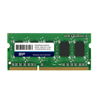 SP008GISLE160NH0 by Silicon Power - MODULE DDR3 ECCSODIMM 8GB 1.6GHZ