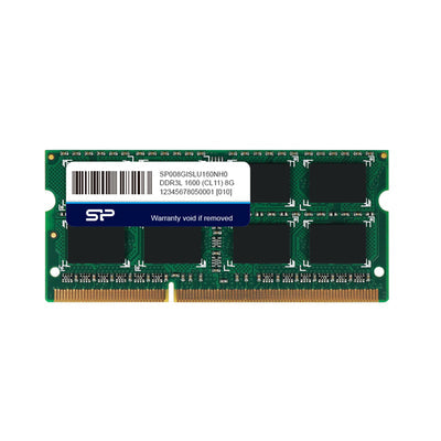 SP008GISLU160NH0 by Silicon Power - MODULE DDR3 SODIMM 8GB 1.6GHZ