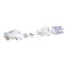 SP688-C by Panduit Corp - 8-POSITION, 8-WIRE MODULAR PLUG,