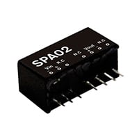 SPA02C-12 by MEAN WELL USA Inc. - DC DC CONVERTER 12V 2W