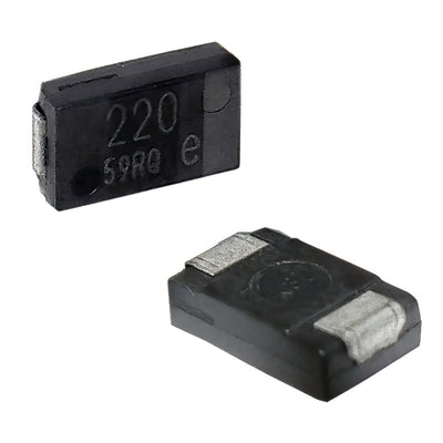 227XMPL004MG19H by Cornell Dubilier / Illinois Capacitor - ALUMIN CAP POLY 220UF 20% 4V SMD
