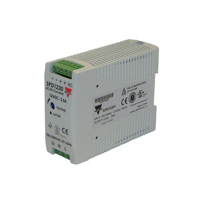 SPD12301 by Carlo Gavazzi Inc. - AC/DC DIN RAIL SUPPLY 12V 30W