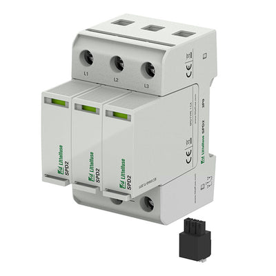 SPD2-PV11-3P0-R by Littelfuse Inc. - SPD MOD 3P+0 1100VDC TYPE 1+2