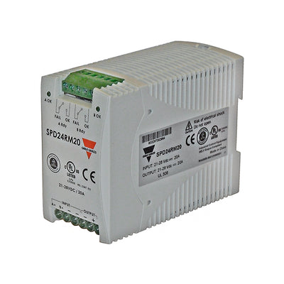 SPD24RM20 by Carlo Gavazzi Inc. - AC/DC CONVERTER 24VDC 480W