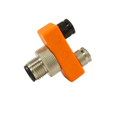 SPL003 OR032 by Alpha Wire - CONNECTOR Y-ADPT 4P-3/3P M-F/F INLINE