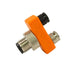 SPL003 OR032 by Alpha Wire - CONNECTOR Y-ADPT 4P-3/3P M-F/F INLINE
