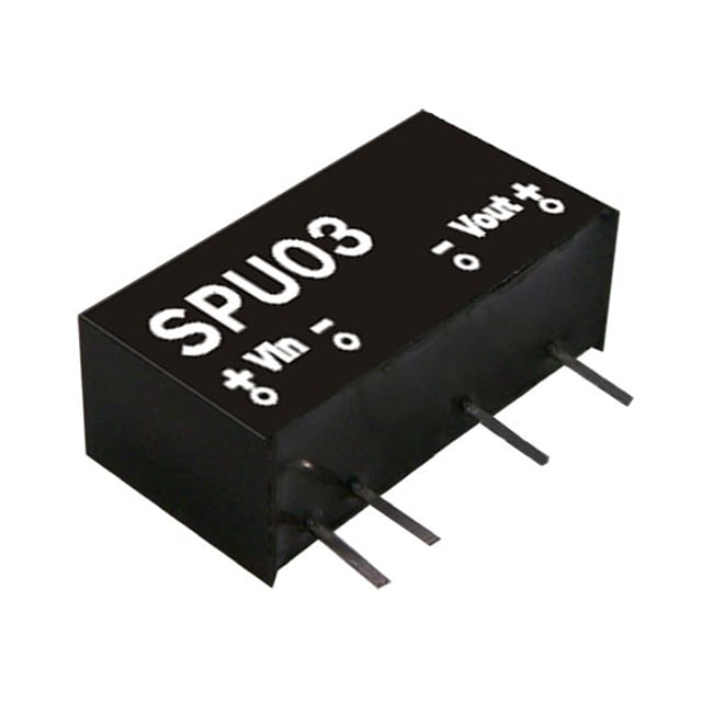 SPU03N-15 by MEAN WELL USA Inc. - DC DC CONVERTER 15V 3W