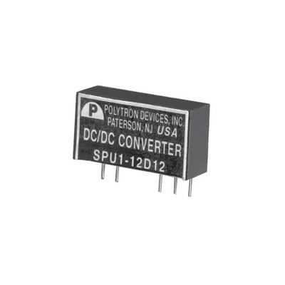 SPU1-5-15 by Polytron - DC DC CONVERTER +/-15V 990MW