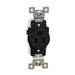 SQR42100BK by Schneider Electric - TR 15A SINGLE OUTLET COMM BK