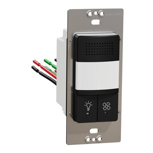 SQR73105BK by Schneider Electric - PIR/HUMIDITY SENSOR FAN/LIGHT CO