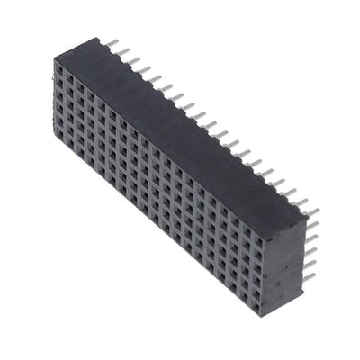 SQW-119-01-L-6 by Samtec Inc. - CONNECTOR RECPT 114POS 0.079 GOLD PCB
