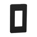 SQWP141001BK by Schneider Electric - 1 GANG SCREWLESS MATTE WALL PLAT